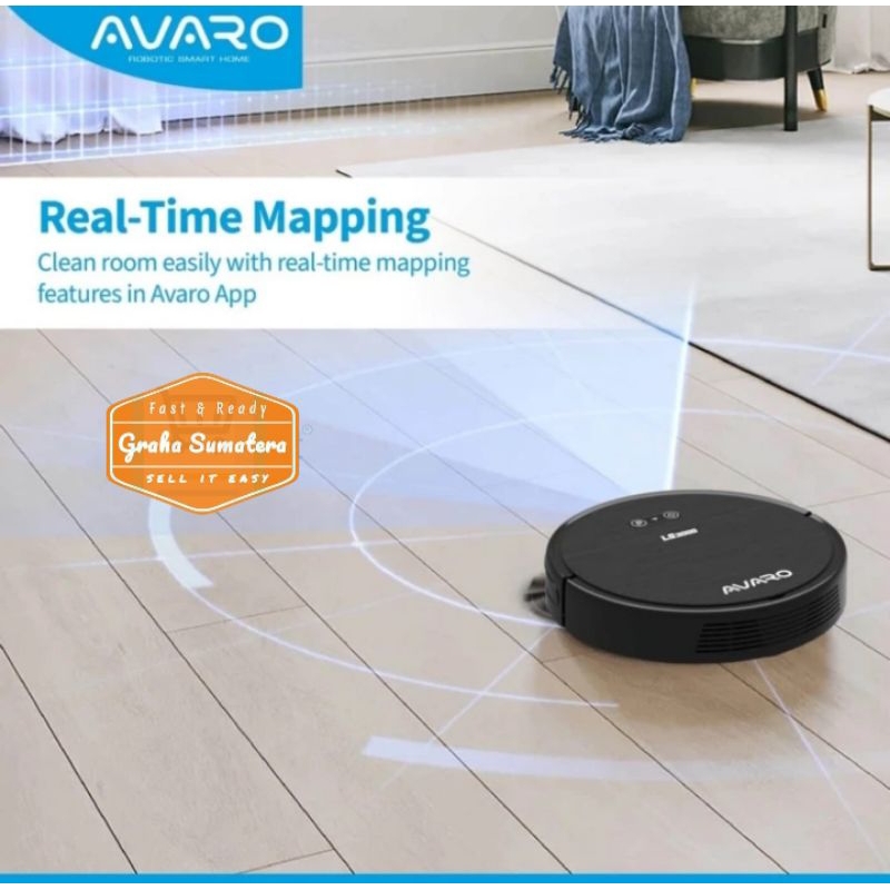 AVARO LS3000 Robot Vacuum Cleaner Murah Medan