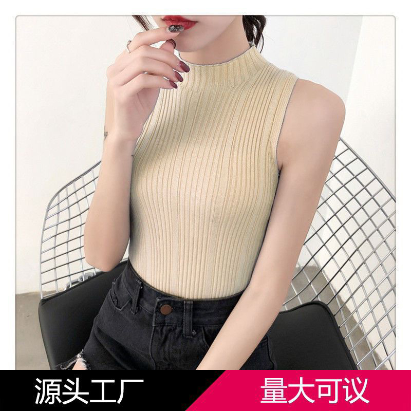 Iner Wanita Knit Tanktop Korean T78 - ATASAN RAJUT IMPORT 100%