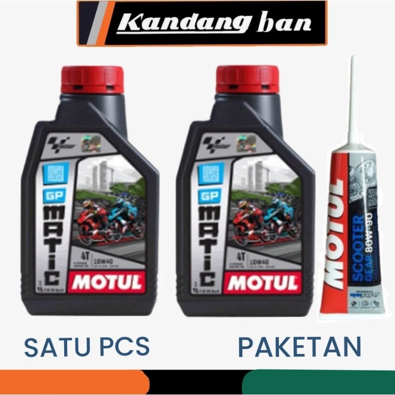 OLI MOTUL GP MATIC 10W-40 1L VARIAN (OLI MOTUL GP MATIC) (OLI MOTUL GP MATIC + OLI GEAR MOTUL