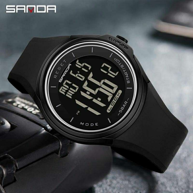 SANDA 2131 ORIGINAL JAM TANGAN PRIA DIGITAL TAHAN AIR TERLARIS