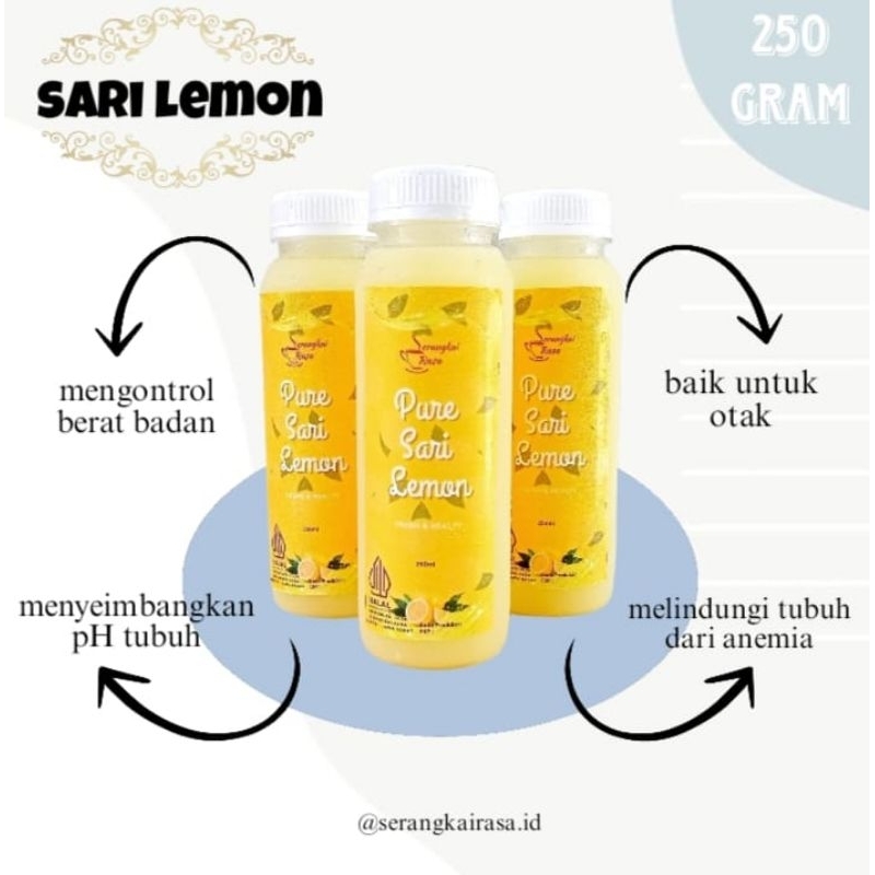 

Ay00! Sari Lemon / Air Lemon Murni / Pure lemon Juice