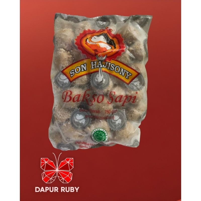 

BAKSO SAPI BESAR 750gr By SON HAJISONY LAMPUNG