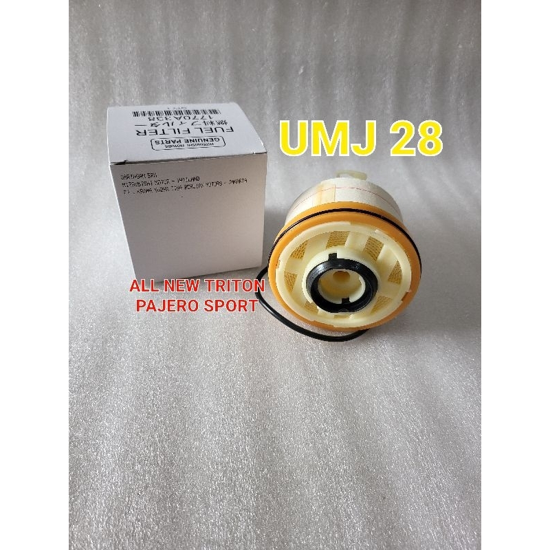 FUEL FILTER UPP-FILTER SOLAR ATAS TRITON/PAJERO SPORT NEW