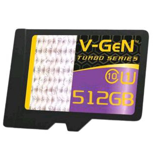 V-Gen kartu Memori Calss 10 Memory CARD MICRO SD MMC 512 GB