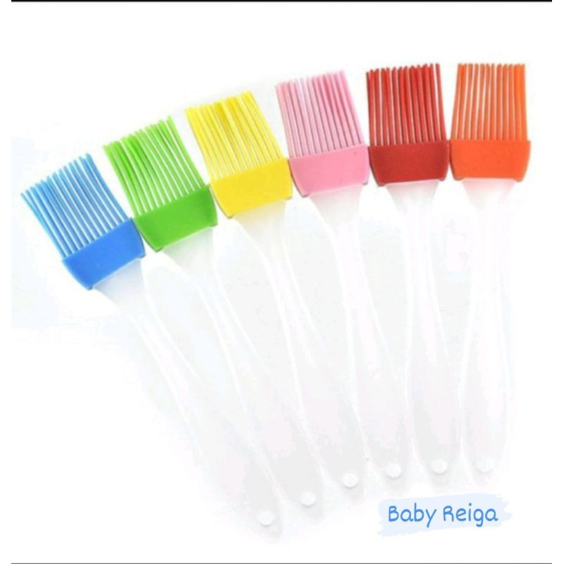 KUAS MENTEGA - FOOD BRUSH SILICONE CAKE MENTEGA - KUAS BBQ - KUAS ROTI