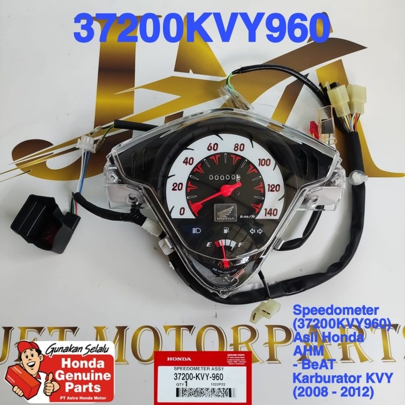 37200KVY960 Speedometer Beat Karbu Atau Beat Lama Ori AHM