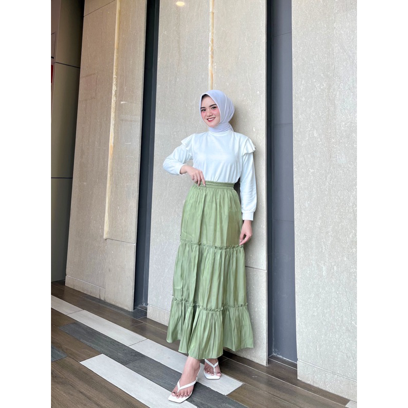 Alesha Skirt | Rok Shimmer Rok Shining Cotton Shimmer