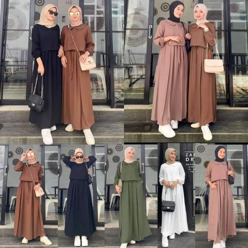 gamis zafina