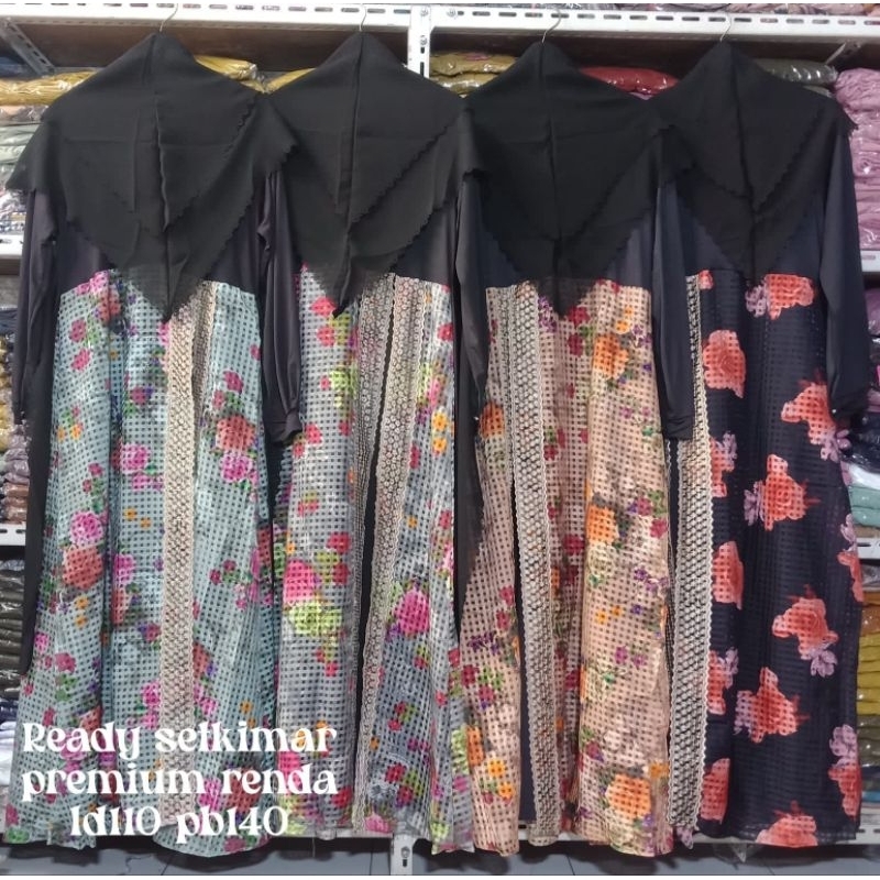 Set Syar'i Organza 1 Set Syar'i Premium Set Syar'i Ceruty