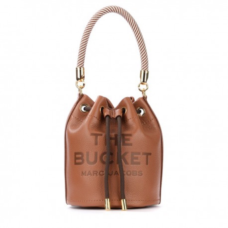 Marc The J Bucket Leather Bag - Brown