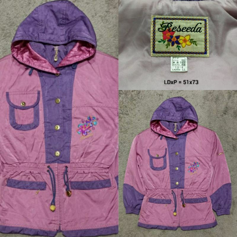 Reseeda / jaket snowboard / snowboard jacket / jaket motor / jaket pink / pink jacket / jaket outdoo