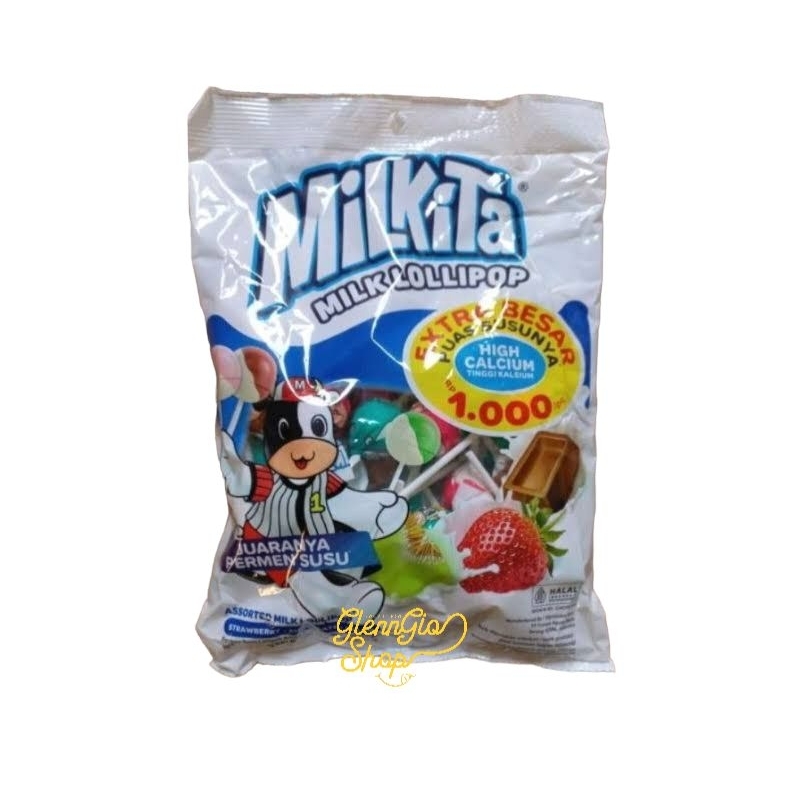 

Milkita Lolipop Assorted pak isi 30 pcs