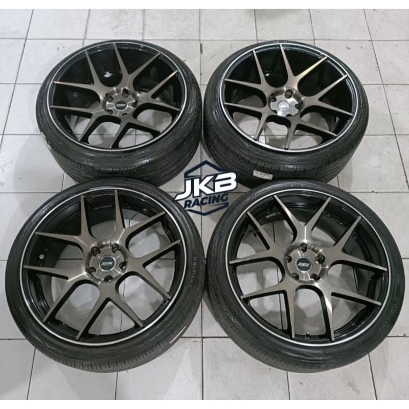 VELG MOBIL BEKAS SSW RING 20X8.5-10 PCD 5X114.3 BAN 245 35 R20