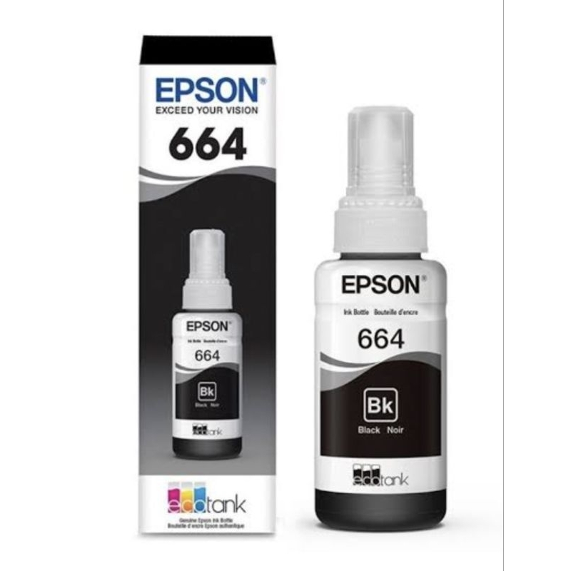 Tinta Epson 664 Black ORI