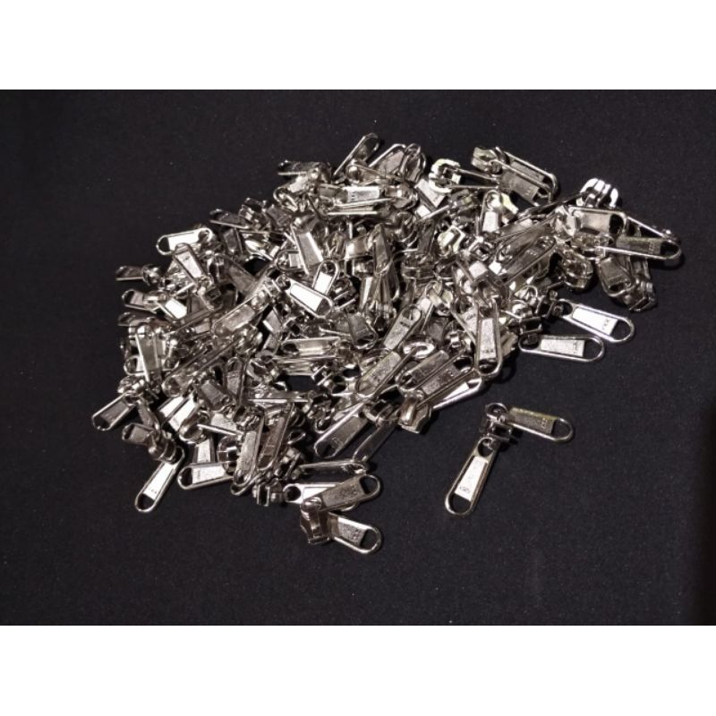 kepala zipper resleting YKK tenda bolak balik atau double