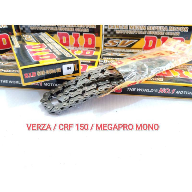 RANTAI KETENG KAMRAT KAMPRAT CAM CHAIN SENTRIK MEGAPRO MONO CRF VERZA DID ORIGINAL
