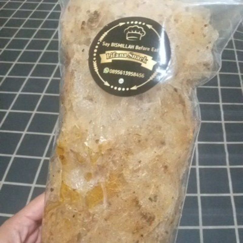 

Kripik Kaca Ori 250gr