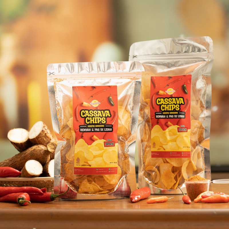 

Keripik Singkong Pedas 100gr