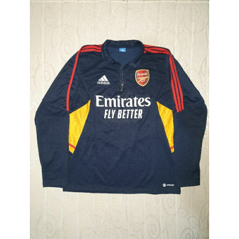 Arsenal Midlayer Training Jacket Halfzip Jaket