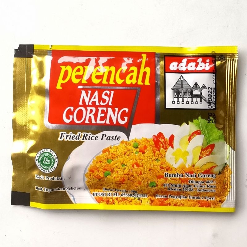 

Adabi Prencah Nasi Goreng | Bumbu Nasi Goreng 30 gr