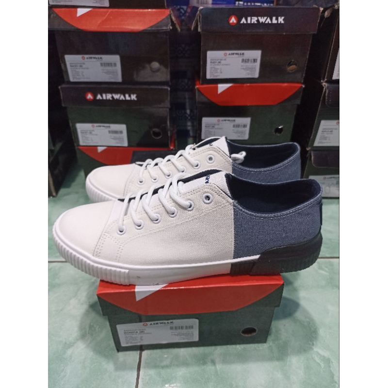 Airwalk Ronica Sepatu Original Putih Biru