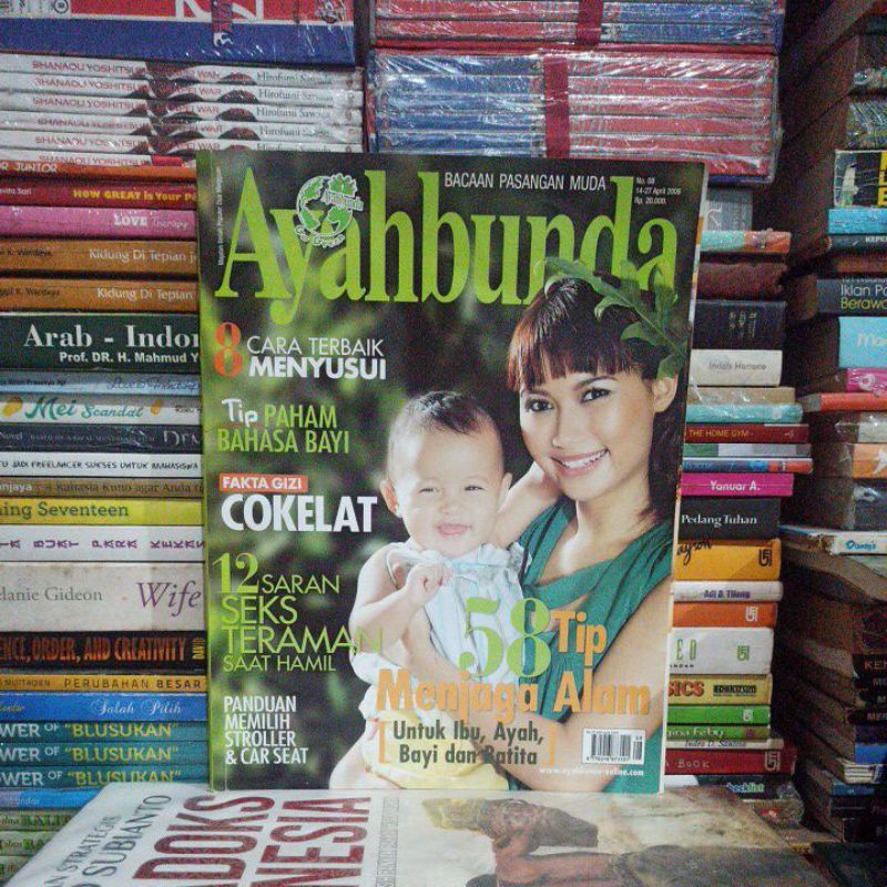 MAJALAH AYAHBUNDA ORIGINAL NO. 08 / 14 - 27 APRIL 2008 BEKAS