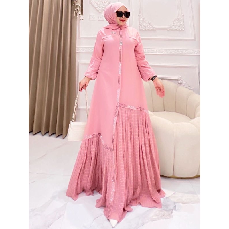 DRESS KARINA FREE FASMINA BY SITI ASOPUROH