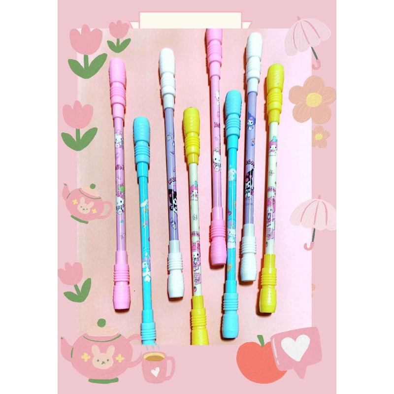 

PENA / PEN GEL SPINNING BALANCE / PENA PUTAR TONGKAT MOTIF SANRIO