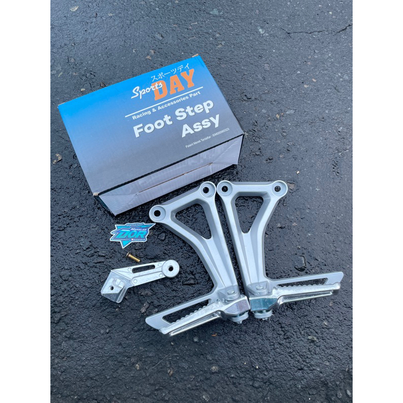 postep cbr cb 650 footstep cb650 import finishing bagus presisi ori set dudukan kenalpot