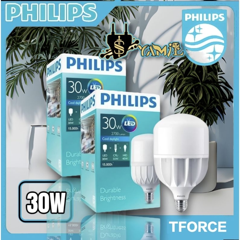 LAMPU LED PHILIPS TFORCE 30 WATT