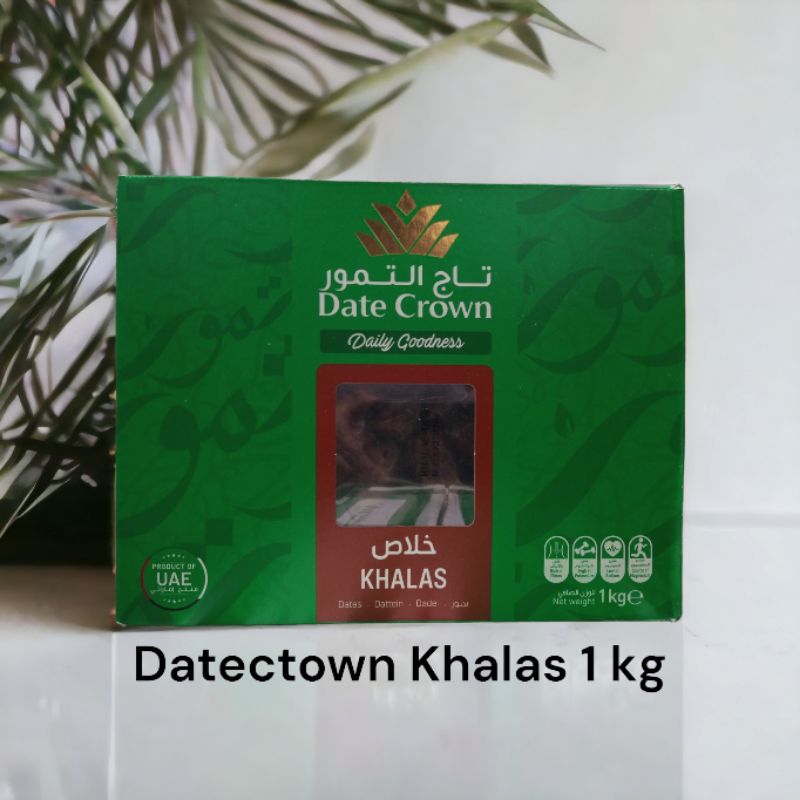 

Kurma Khalas 1 kg Date Crown Kurma Premium