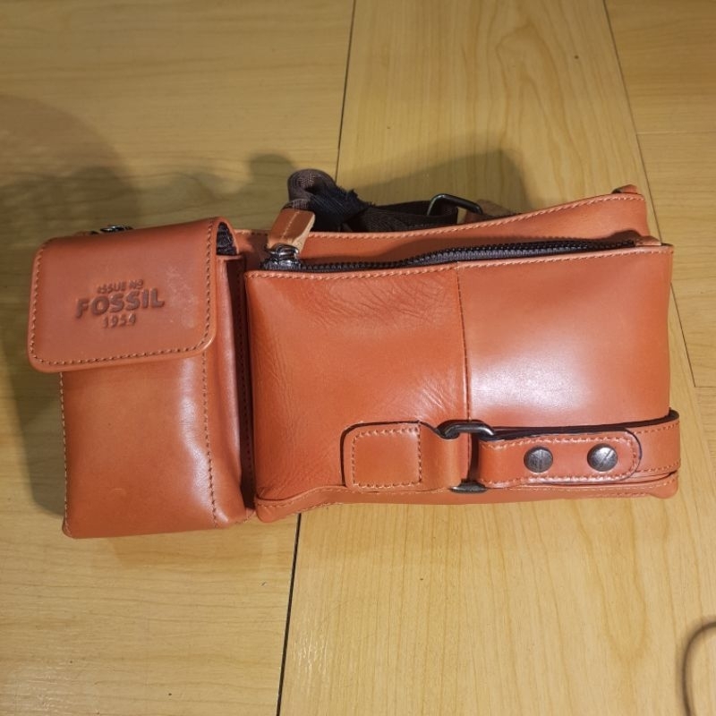 tas pinggang asli kulit