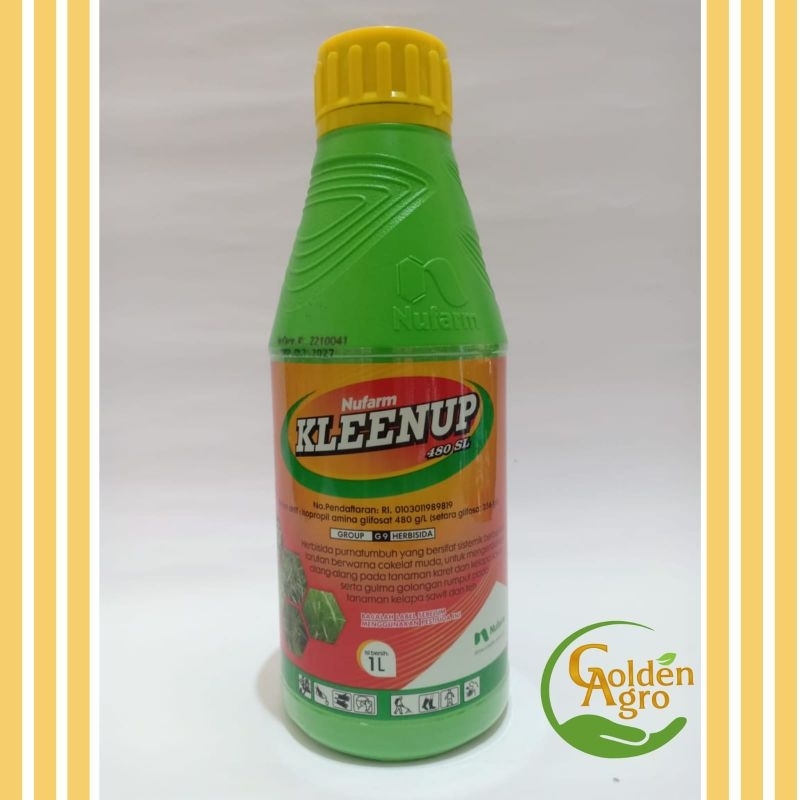 HERBISIDA KLEENUP KLEEN UP 1L LITER 480 SL