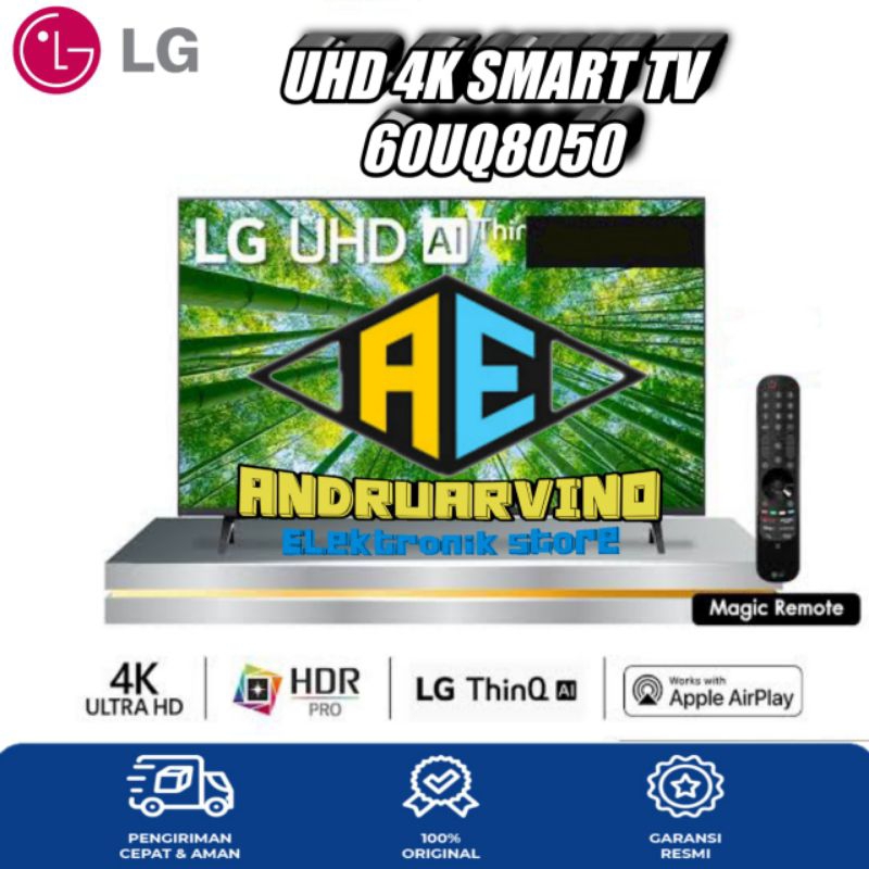 LED TV LG 60UQ8050PSB - 65UQ8050PSB SMART TV 4K UHD 60 INCH - 65 INCH 60UQ8050 / 65UQ8050