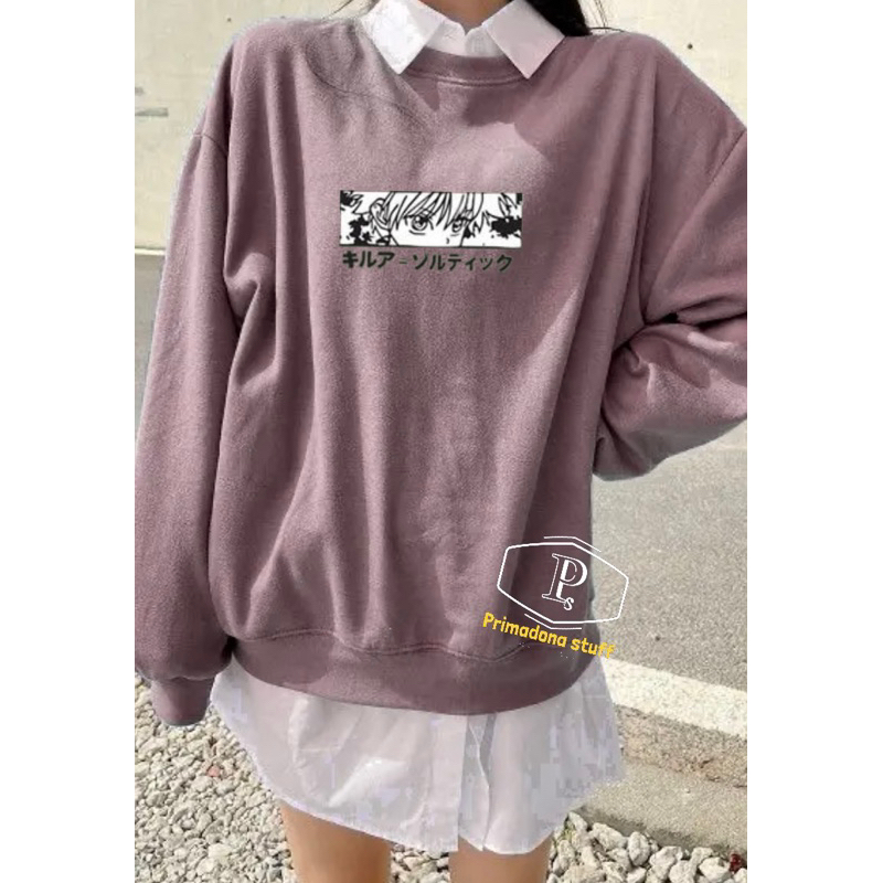 Crewneck Wanita Terbaru ANIME Atasan Wanita&amp; Pria Remaja Dewasa L XL XXL  Sweater