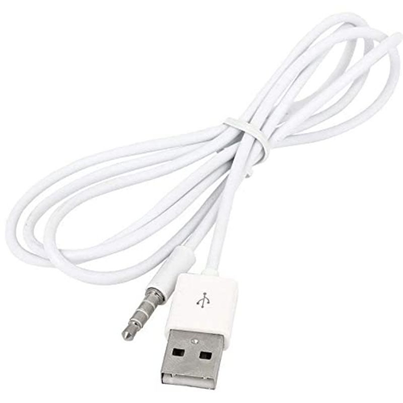 KABEL DATA to IPOD SHUFFLE GEN 4 5 6 7 CABLE CHARGER USB to JACK AUX 3.5mm for Ipod Shufflle Apple