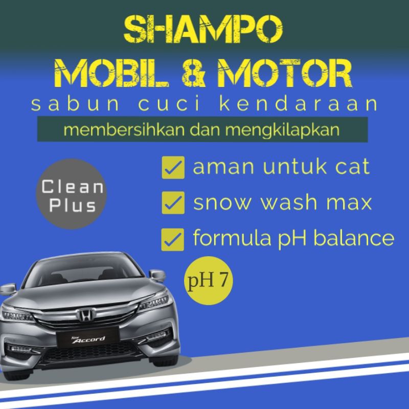 SHAMPOO MOBIL MOTOR SALJU | pH 7