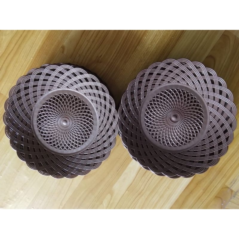 Piring rotan 1 lusin