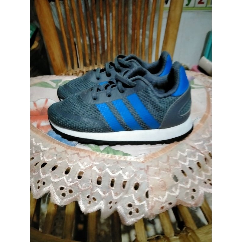 New No Box Sepatu Anak Adidas Kids Grey Blue Original New Adidas Kids Shoes New Adidas Baby Shoes Ne