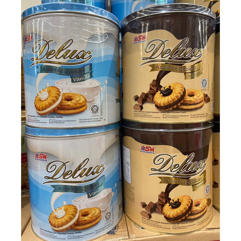 

delux biscuit coklat dan vanila