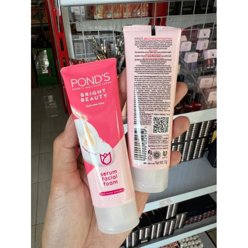 PONDS BRIGHT BEAUTY FACIAL FOAM 50GR