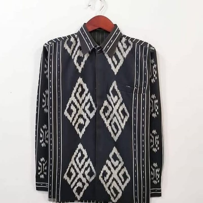 BAJU TENUN- BAJU TENUN PRIA- KEMEJA TENUN- KEMEJA TENUN ETNIK