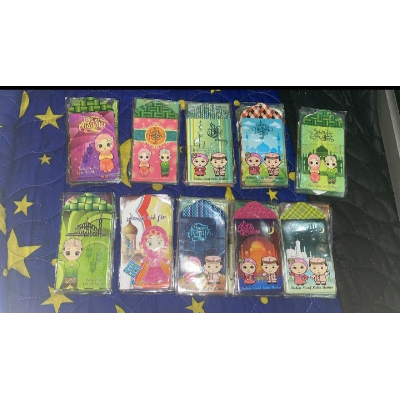 

AMPLOP LEBARAN UKURAN IDUL FITRI Ukuran KECIL ( 1 Pack isi 8 lembar ) RANDOM
