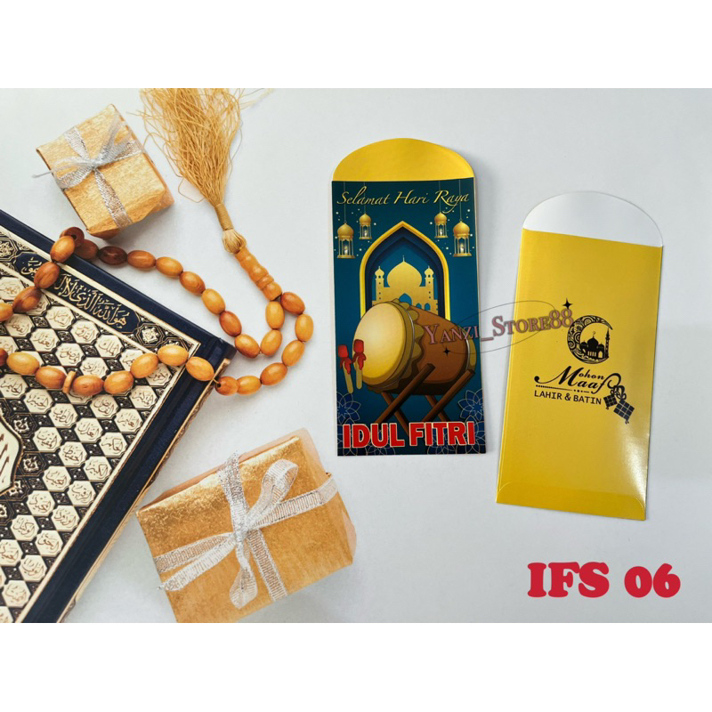 

AMPLOP IDUL FITRI/ AMPLOP LEBARAN / ANGPAO LEBARAN IDUL FITRI ISI (10 LEMBAR) BESAR