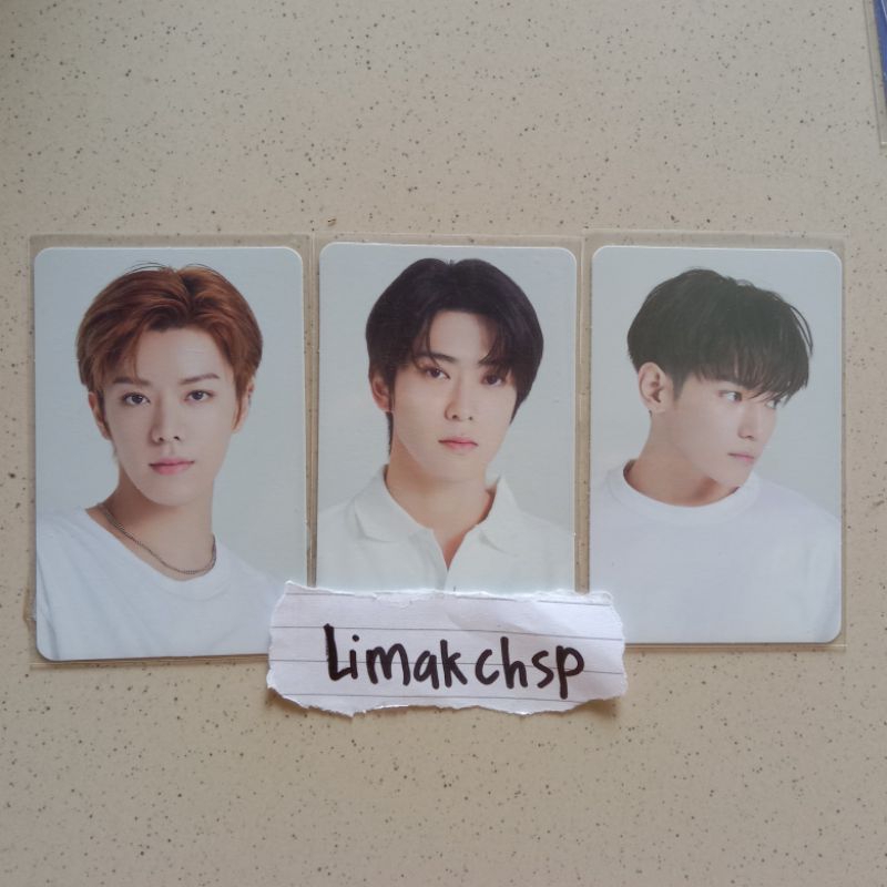 pc photocard yuta jaehyun taeyong bene pob season greating sg 2022 pizza