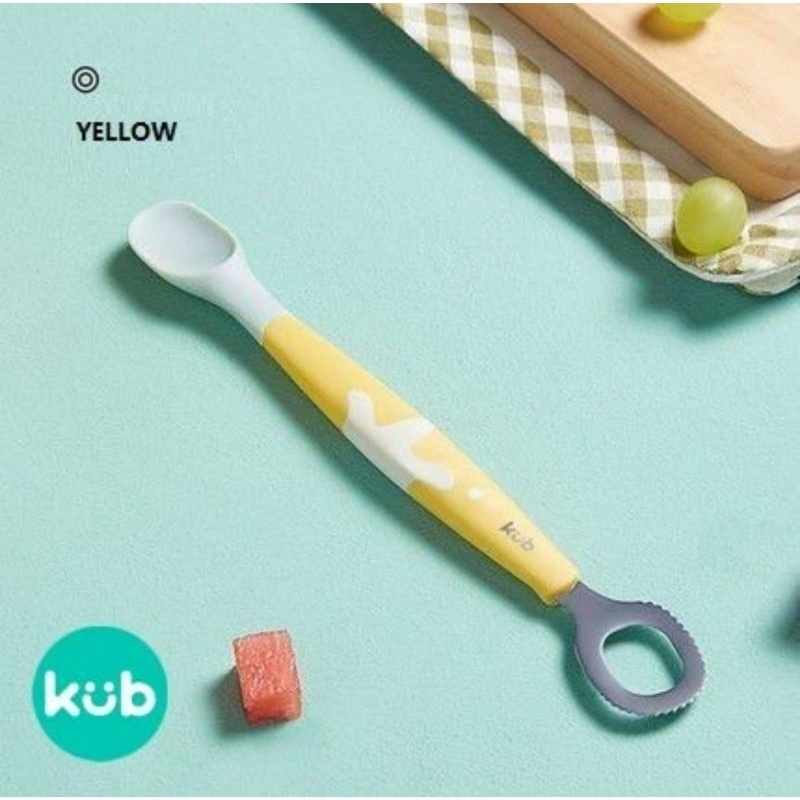 KUB Multifunctional &amp; Puree Spoon - Sendok &amp; Pengeruk Makanan