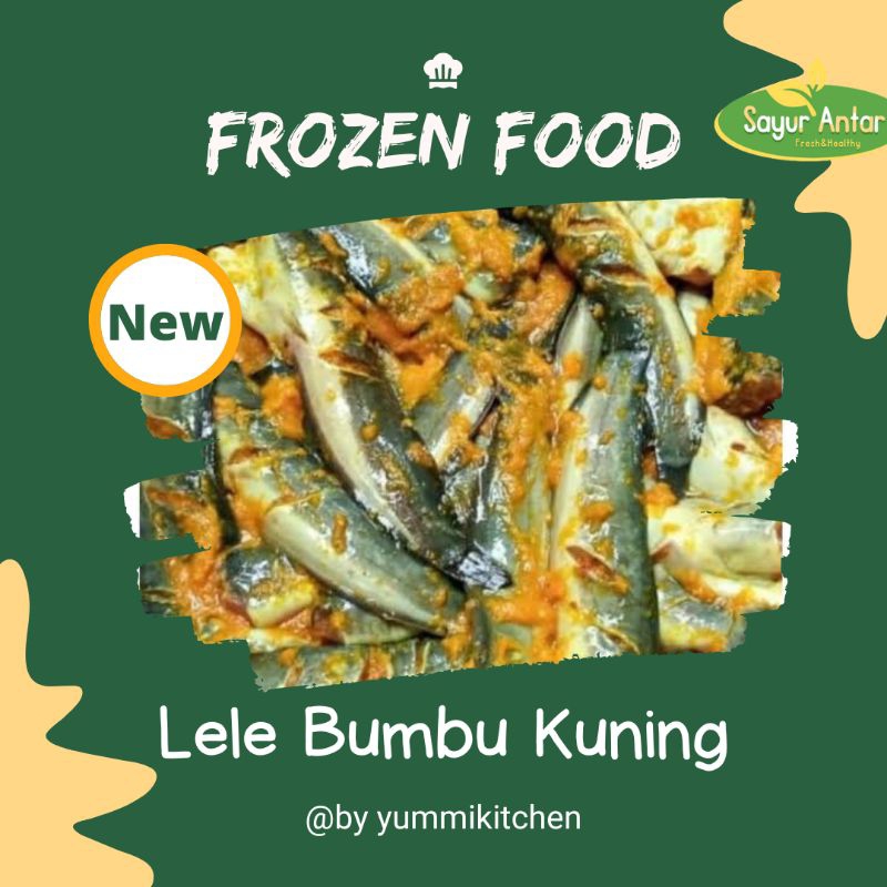 

Lele Bumbu Kuning 500 gr | Frozen Food