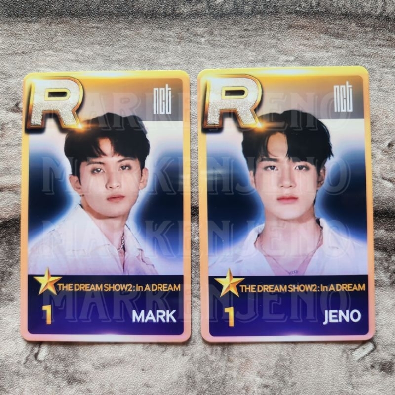 NCT DREAM MARK JENO PC PHOTOCARD TDS THE DREAM SHOW SSSM SUPERSTAR SMTOWN SUPERSTARSM R CARD RARE SS