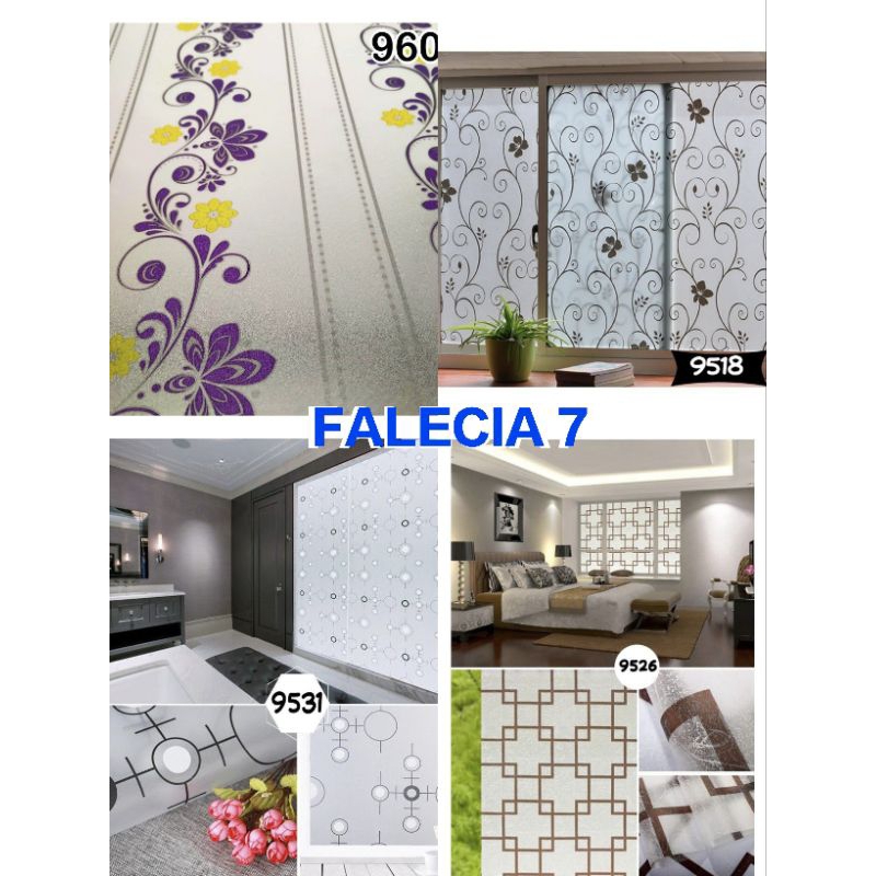 Stiker Kaca 5 meter /  Stiker Jendela Terbaru stiker kaca sticker penutup kaca transparan mirror dek