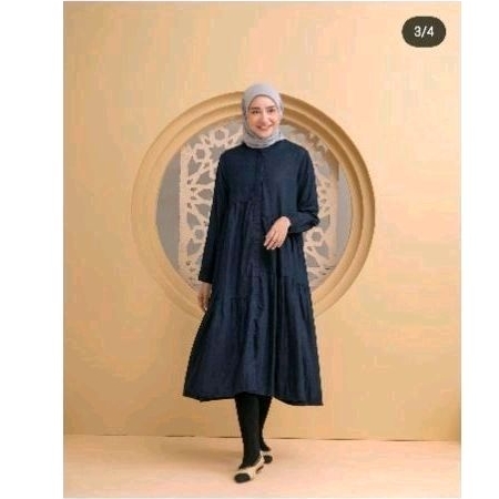 PRELOVED TUNIK SHAIMA LONG JEANS BY HEAVEN LIGHTS